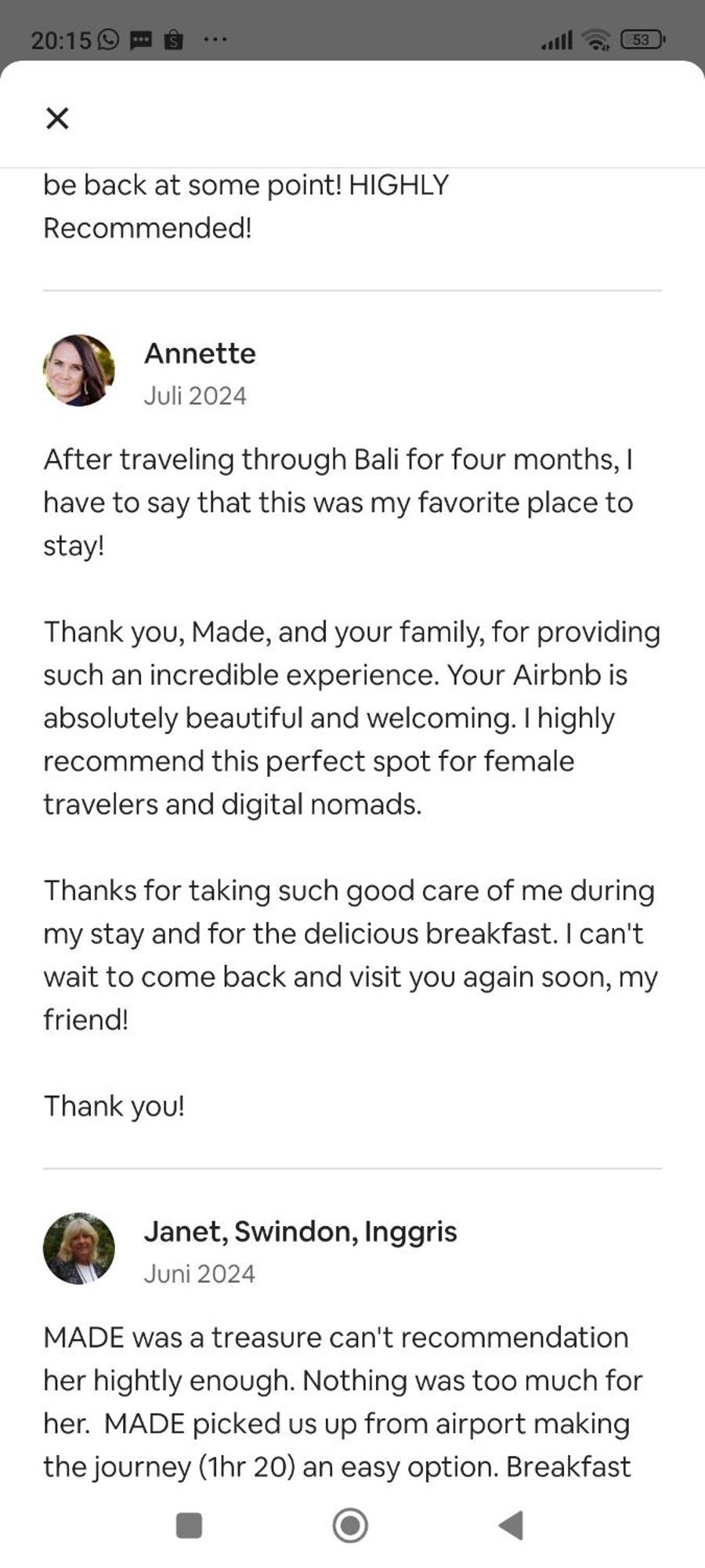 Vinaya Homestay ウブド エクステリア 写真